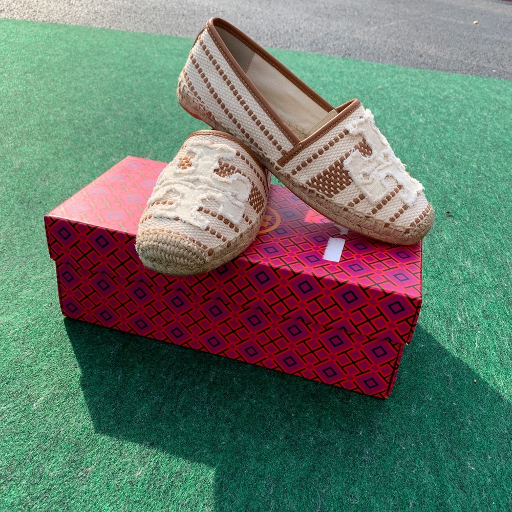 Shaw Espadrille Women Cotten/Veg Leather/ Canvas